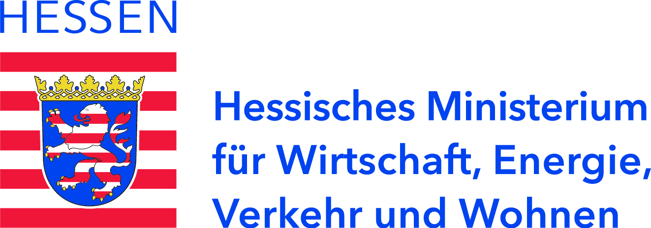 Logos des hessischen Ministeriums für Wirtschaft, Energie, Verkehr und Wohnen